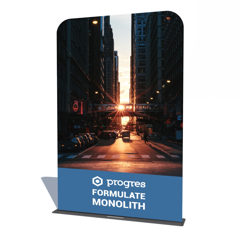 ŚCIANKA REKLAMOWA DWUSTRONNA MONOLIT 150 x 238 cm