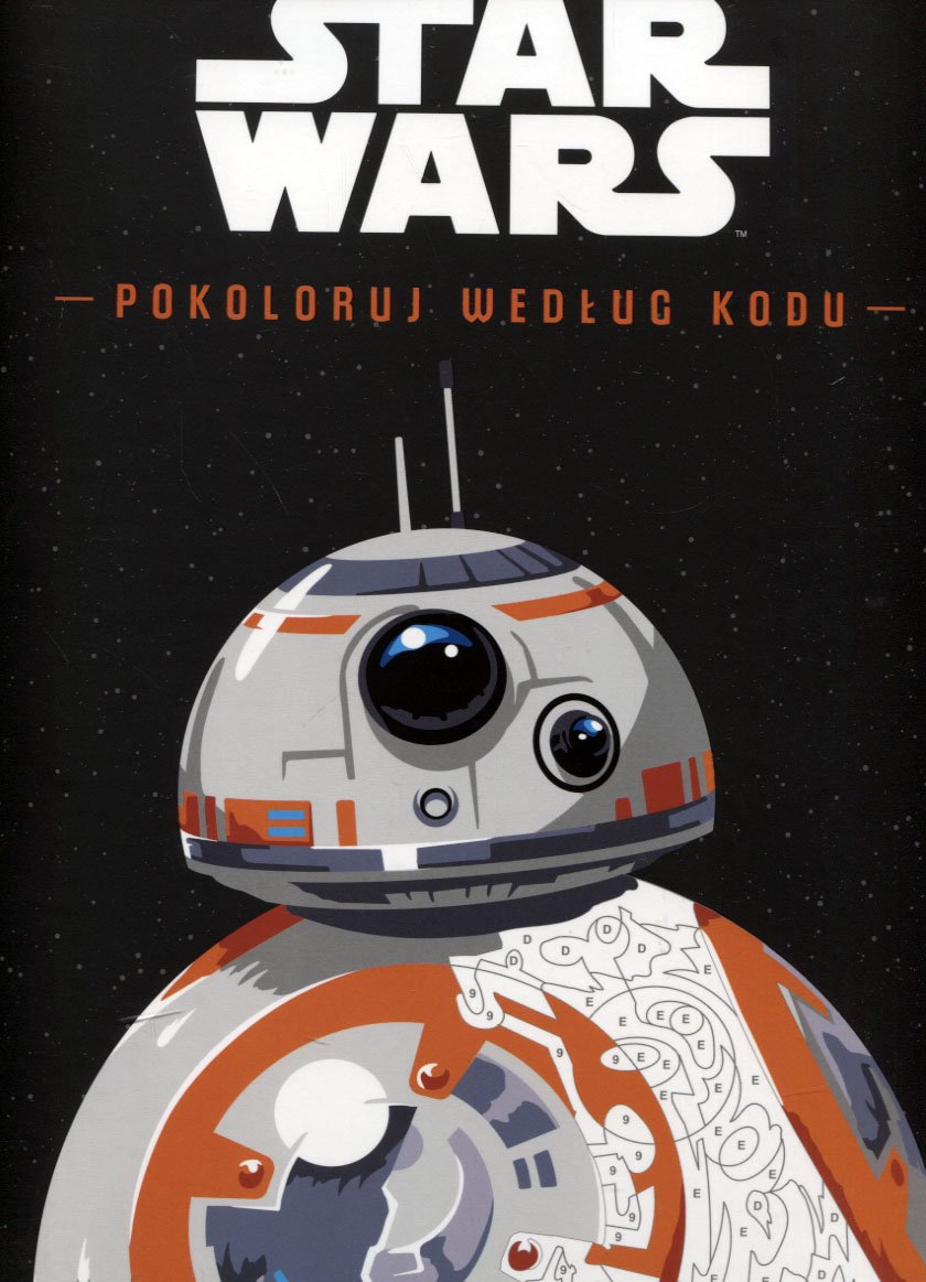 

Star Wars Pokoloruj według kodu Kod 1