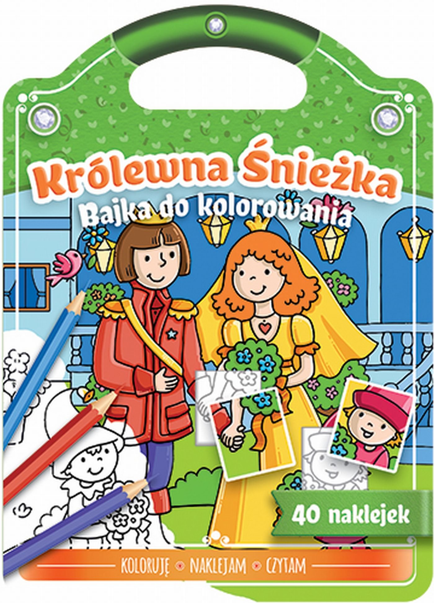 

Królewna Śnieżka Bajka do kolorowania