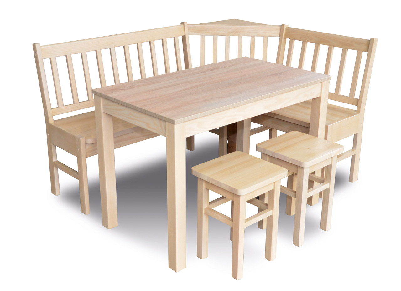 Kút-kuchyňa 7-Stôl a stoličky NASTAVIŤ
