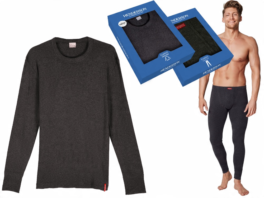 

Kalesony + Koszulka Henderson komplet męski r XL