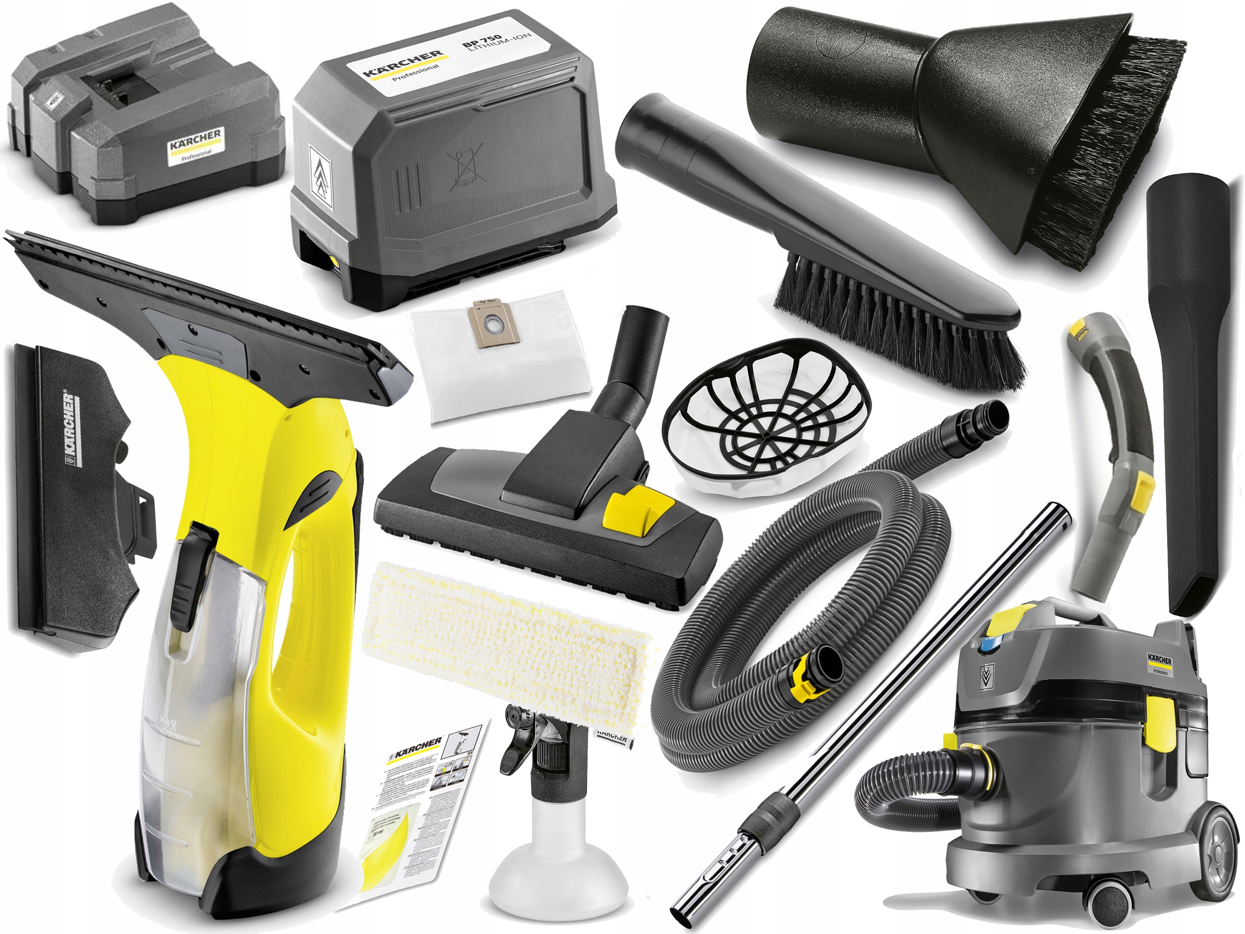 

Karcher Odkurzacz T 9/1 Zestaw Bezprzewodowy Profi