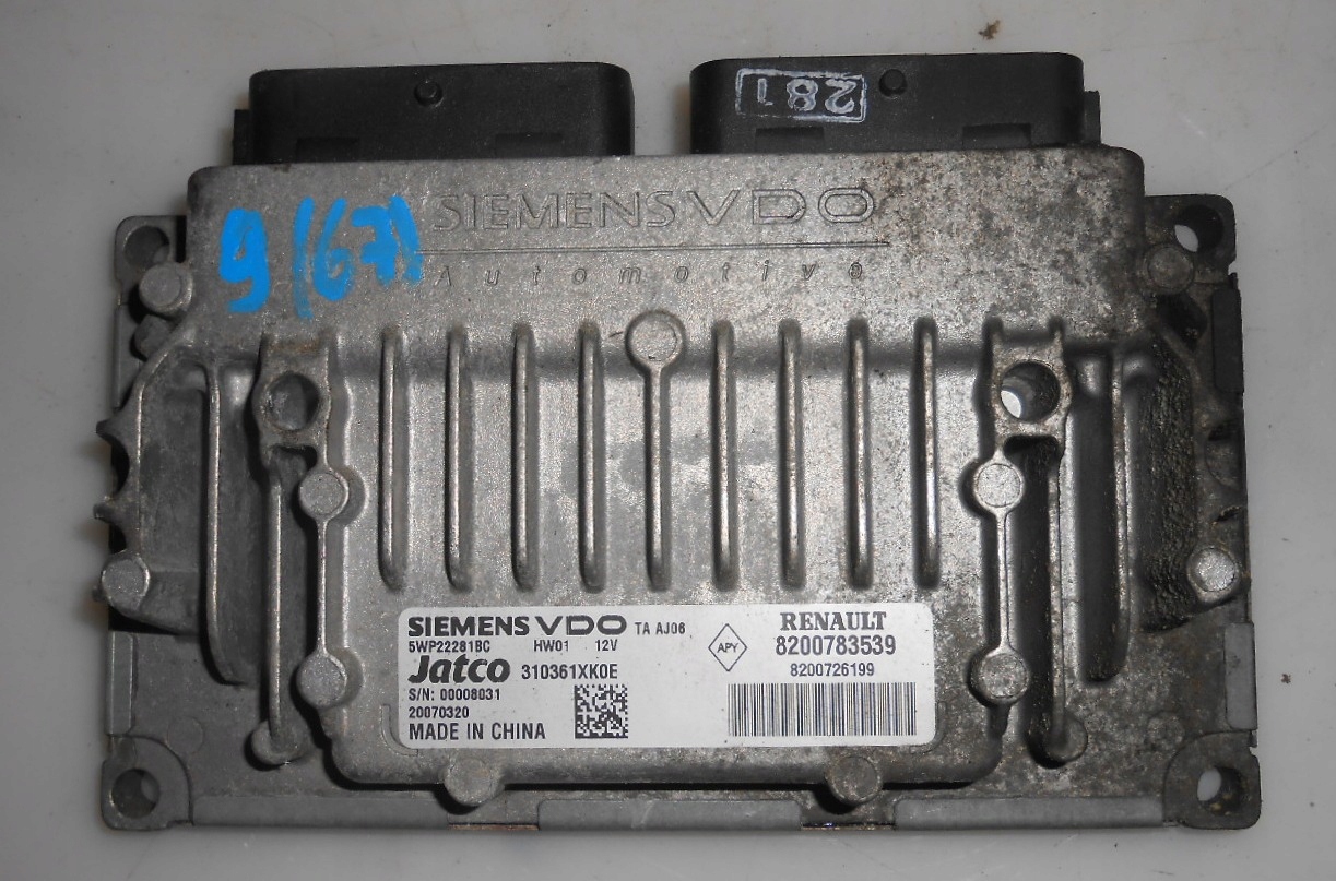 ESPACE IV LIFT 2,0DCI KOMPUTER SKRZYNI 8200783539