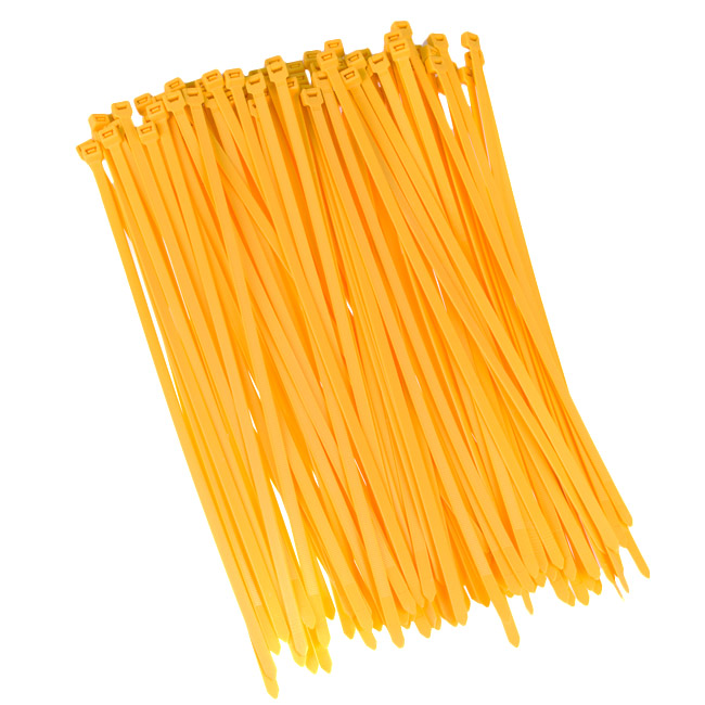 

Opaski zaciskowe 300x4,8mm żółte.