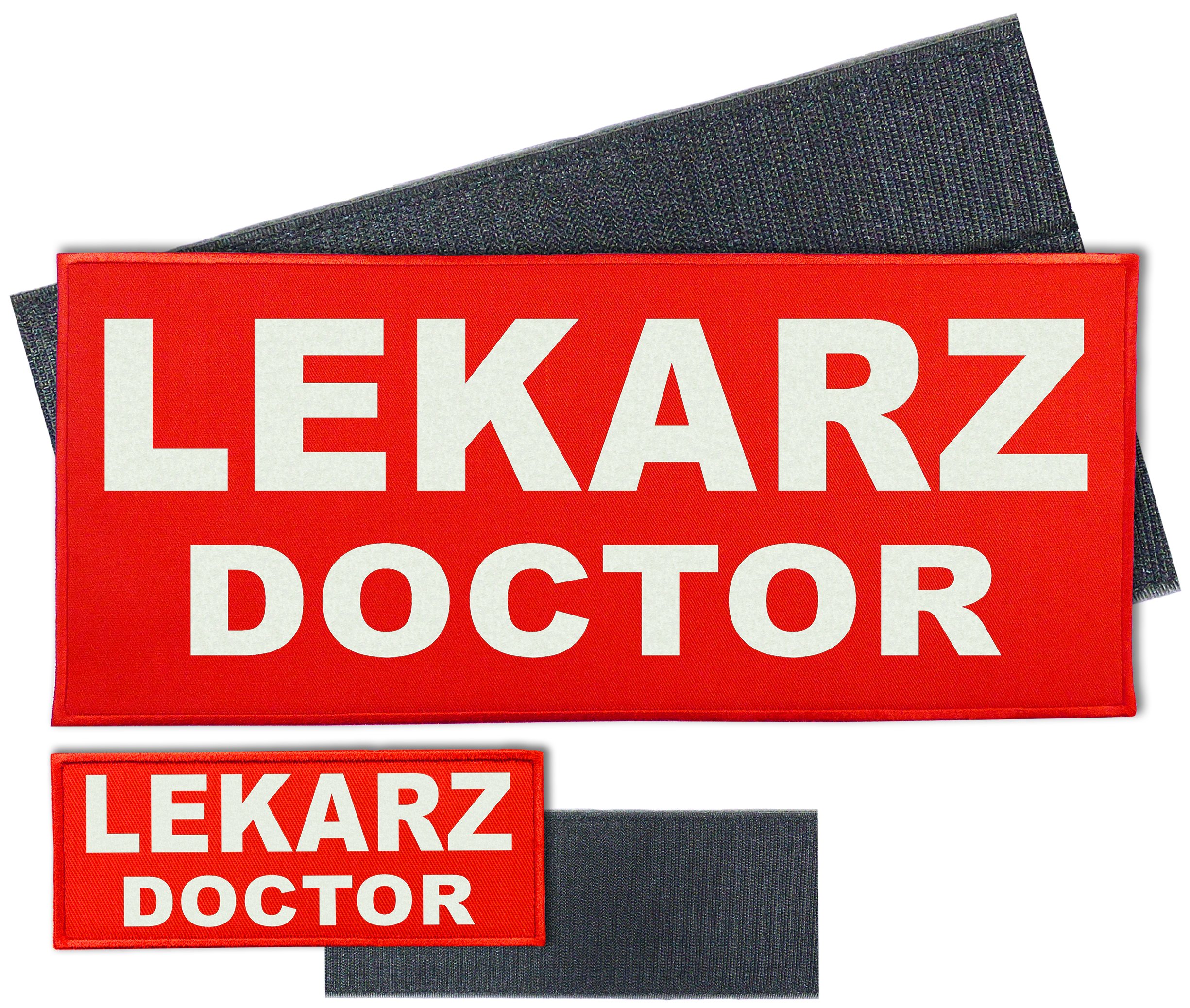 

Naszywka Odblaskowa Lekarz Doctor Na Rzepie Zestaw