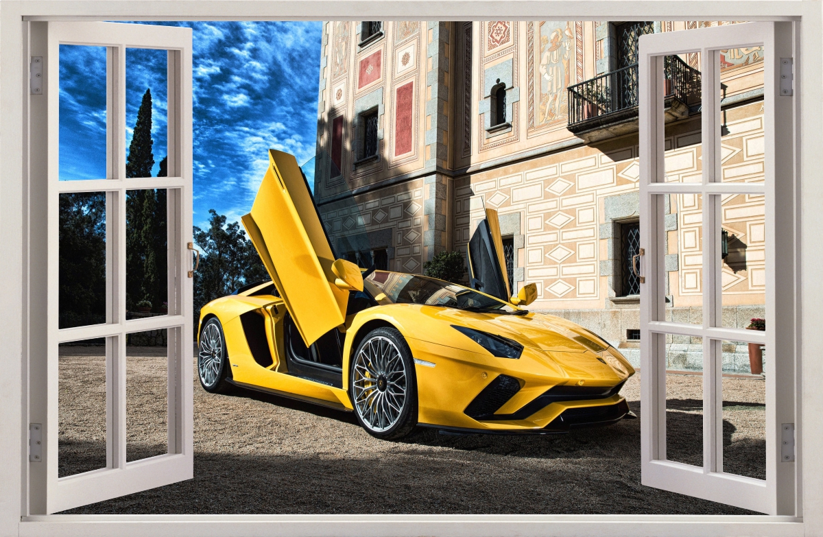 

Naklejki Na Ścianę Okno Labmorghini Cars 71 115x75