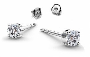 

Kolczyki Srebrne Swarovski Cyrkonia 3 mm sztyfty