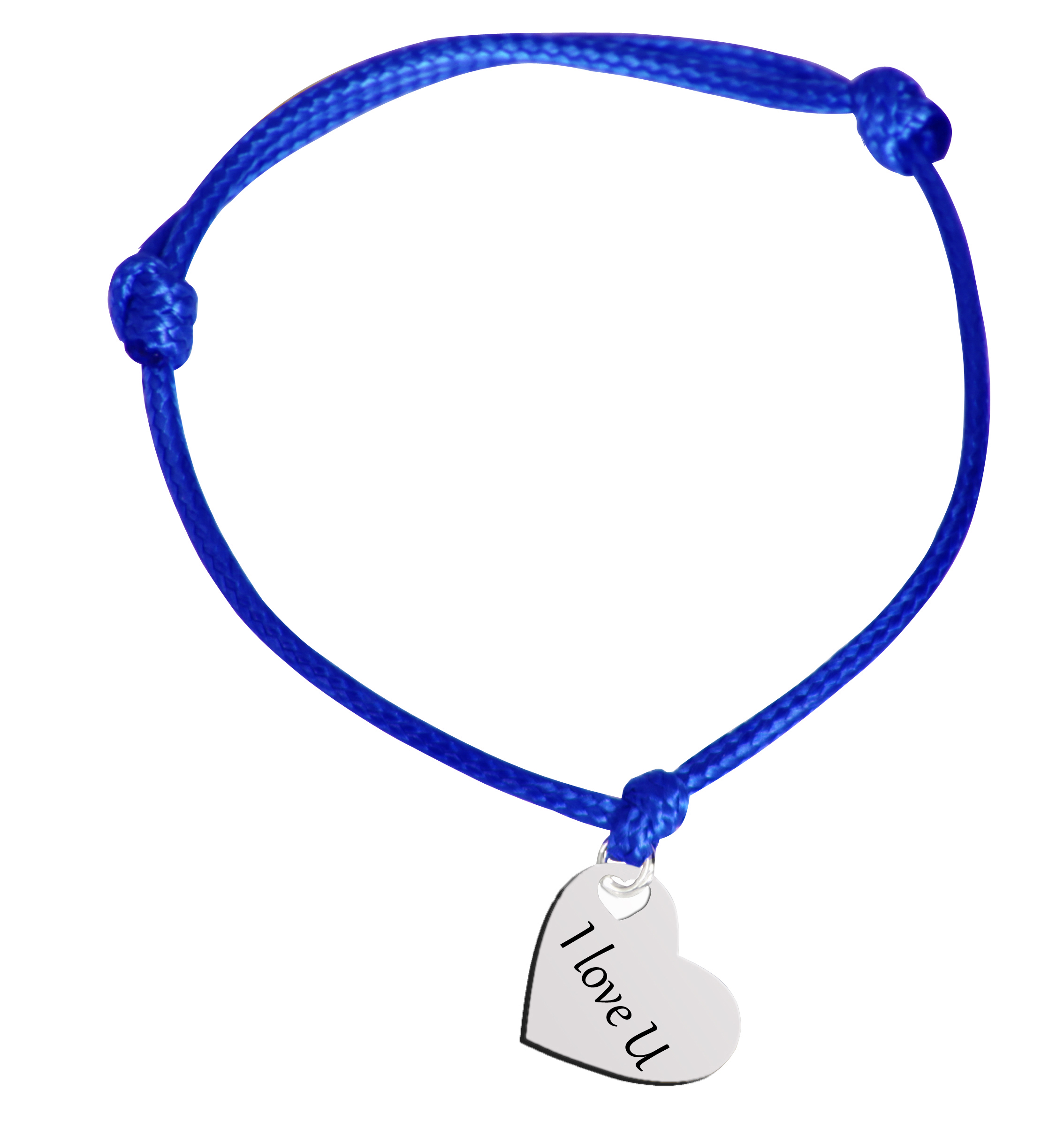 

Bransoletka Z Grawerem Sznurek Serce Serduszko