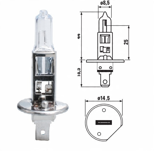 Żarówka halogenowa H1 P14.5s M-Tech 24V 70W EAN (GTIN) 5901508502995