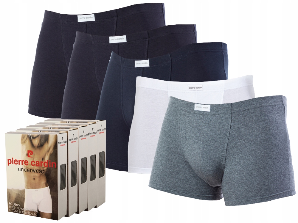 

Pierre Cardin bokserki męskie bawełna - 5 Par - L