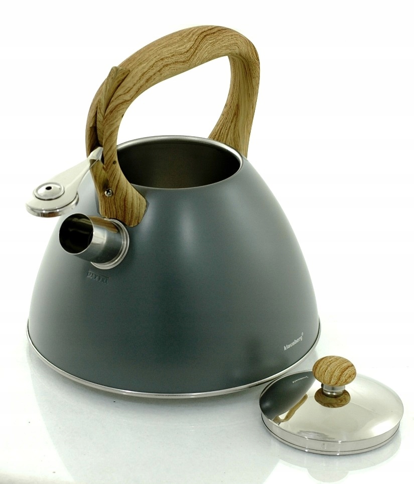 CZAJNIK Stalowy 3 L z Gwizdkiem Klausberg KB 7297 Pojemność 3 l