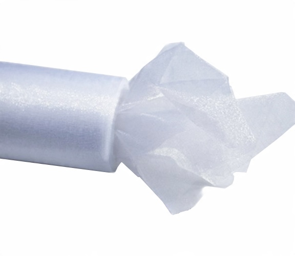 

Organza na Choinkę 48 cm 9m Materiał Biała