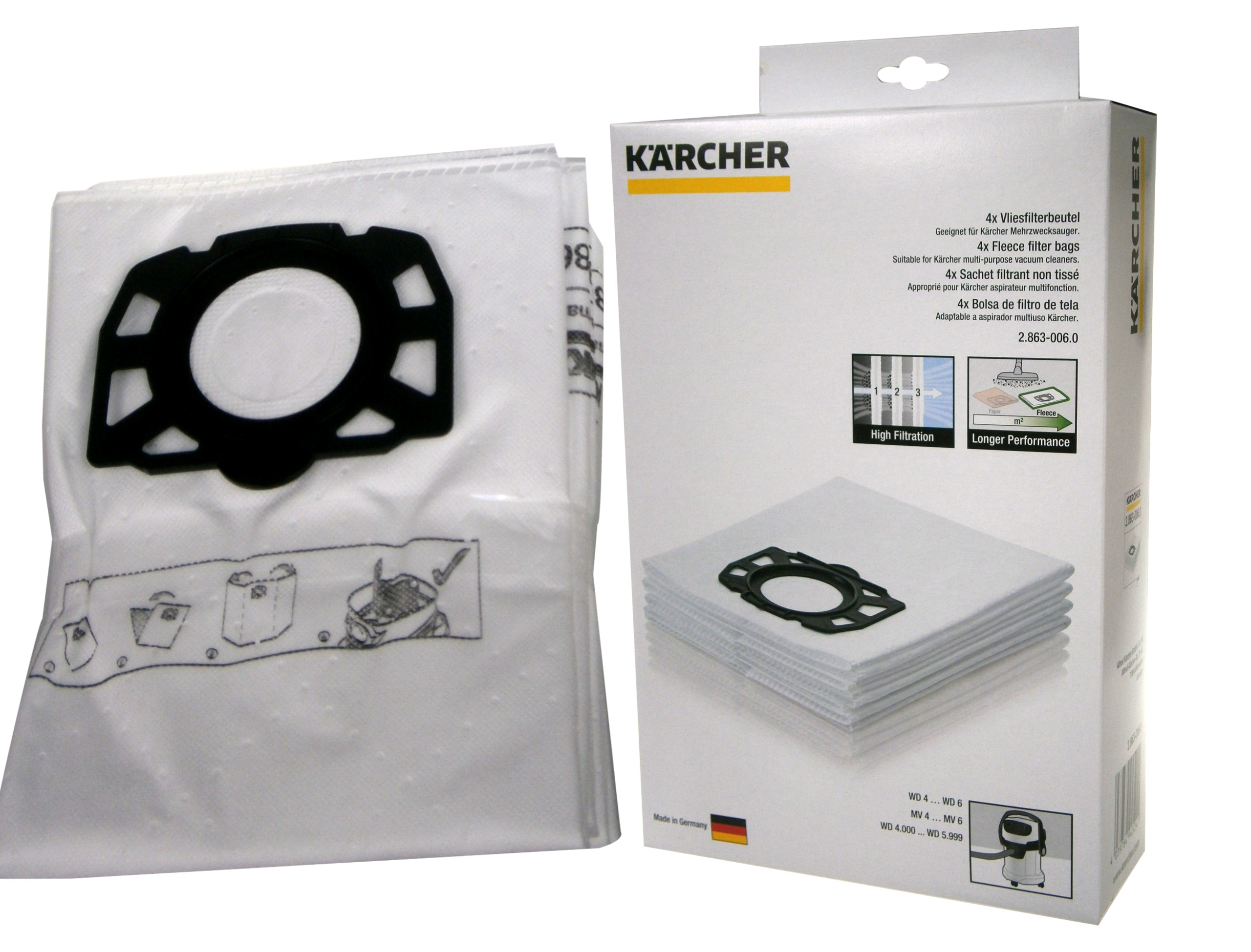 

Karcher Oryg Worek Odkurzacza Wd 5.400 5.600 4.200