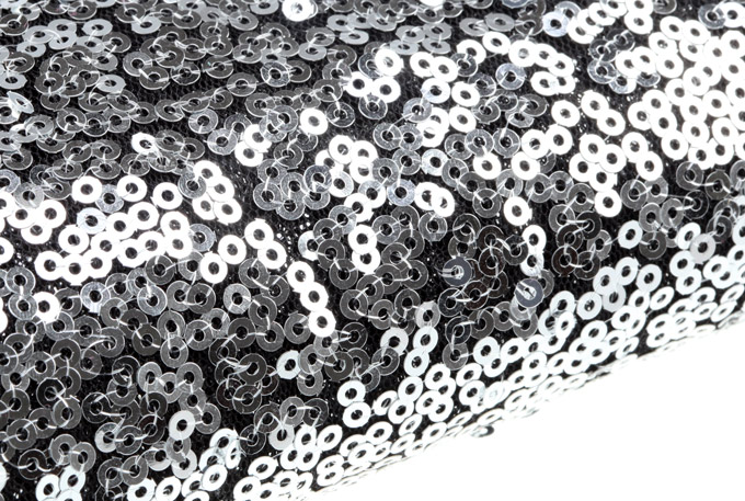 Tiul 13 Cekinová Tkanina Cekiny Hurt 5m