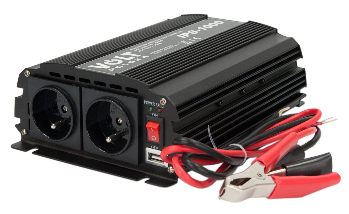 24V 230V АВТОМОБИЛЬНЫЙ ИНВЕРТОР НАПРЯЖЕНИЯ 1000/7