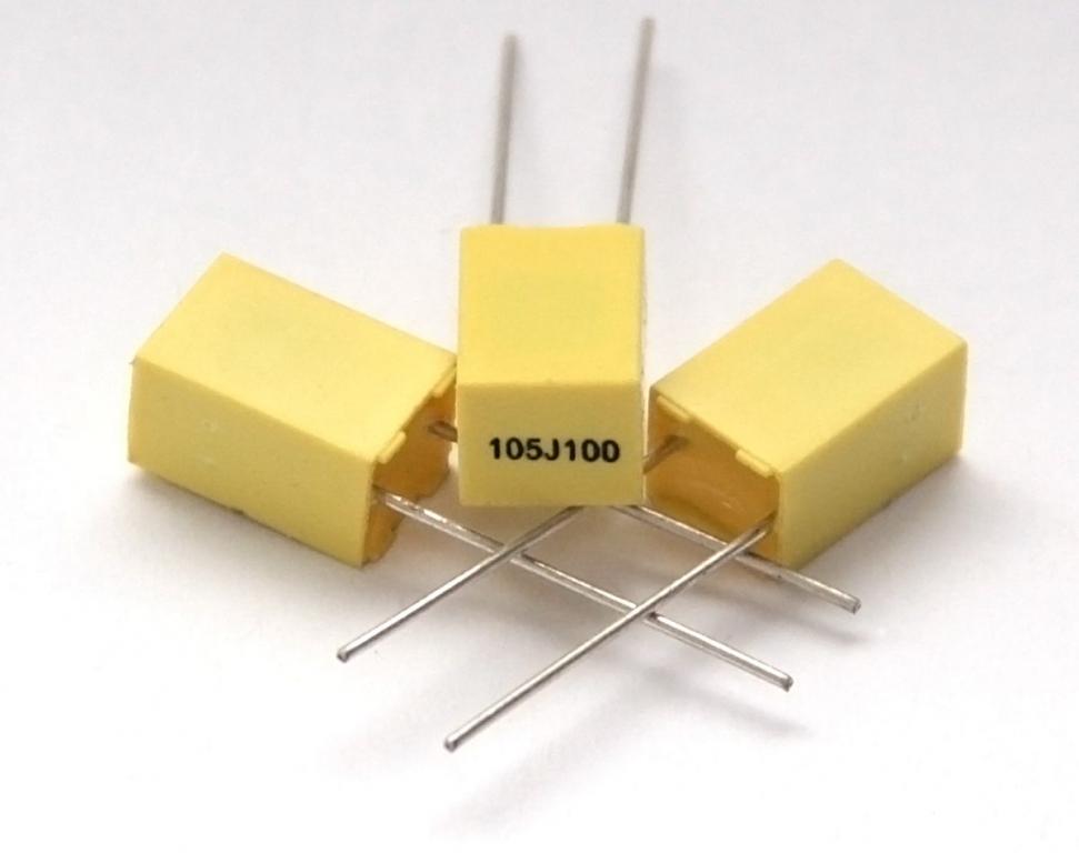 

Kondensator 1uF/100V Mkt 5% 3szt.