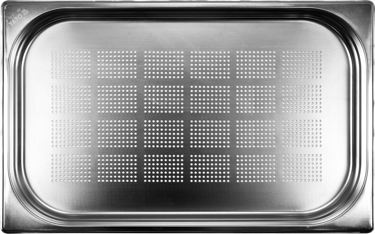 POJEMNIK PERFOROWANY GN1/1 40MM 6 LITRÓW YATO Kod producenta YG-00341