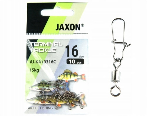 

zestaw 10szt Krętlik Strong agrafka jaxon 16