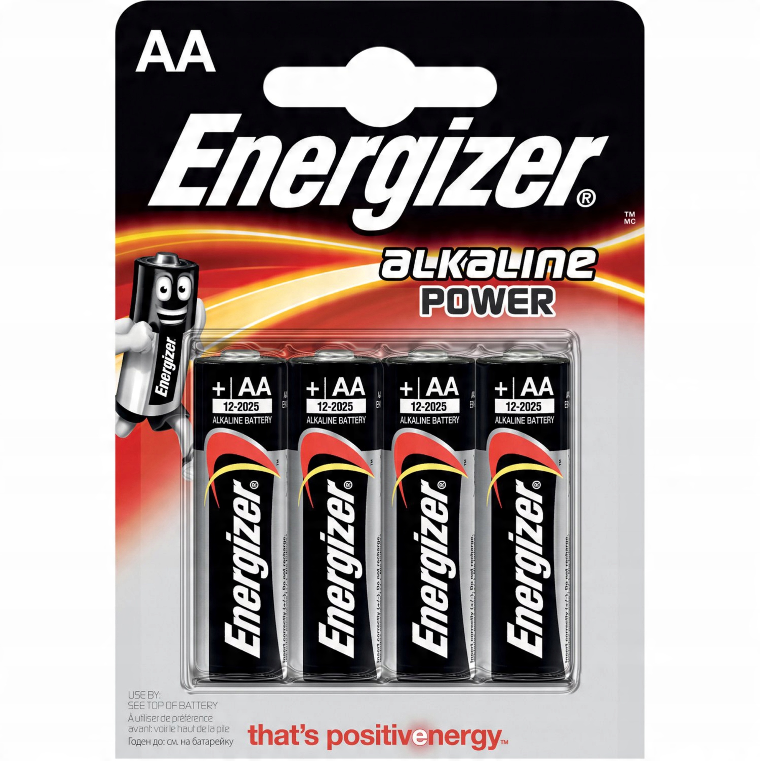 

Bateria alkaliczna Energizer LR6 Aa R6 4 sztuki