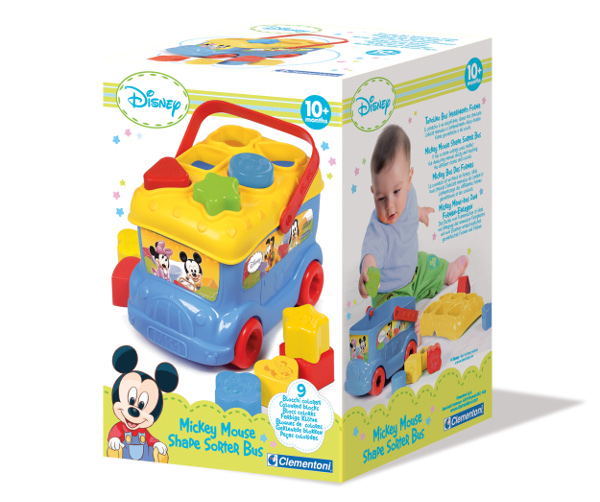 

Clementoni Baby Autobus Myszka Mickey Miki Sorter