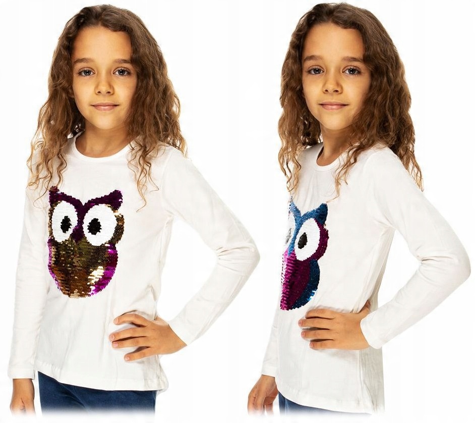 

Sowa Bluzka Magiczne Cekiny Kolory 152 J55A