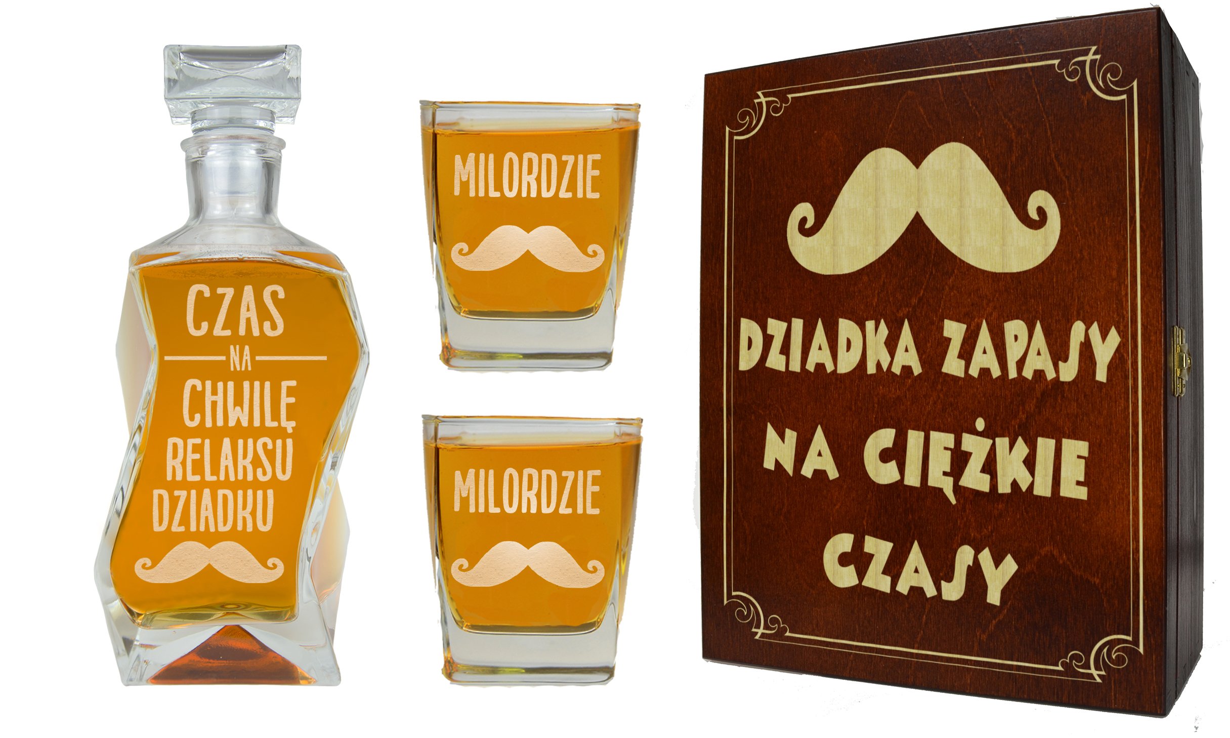 

Zestaw Z Grawerem Dla Dziadka Karafka I Szklanki