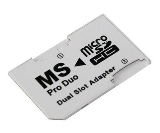 

Adapter 2x MicroSD na Ms ProDuo Pro Duo Dual
