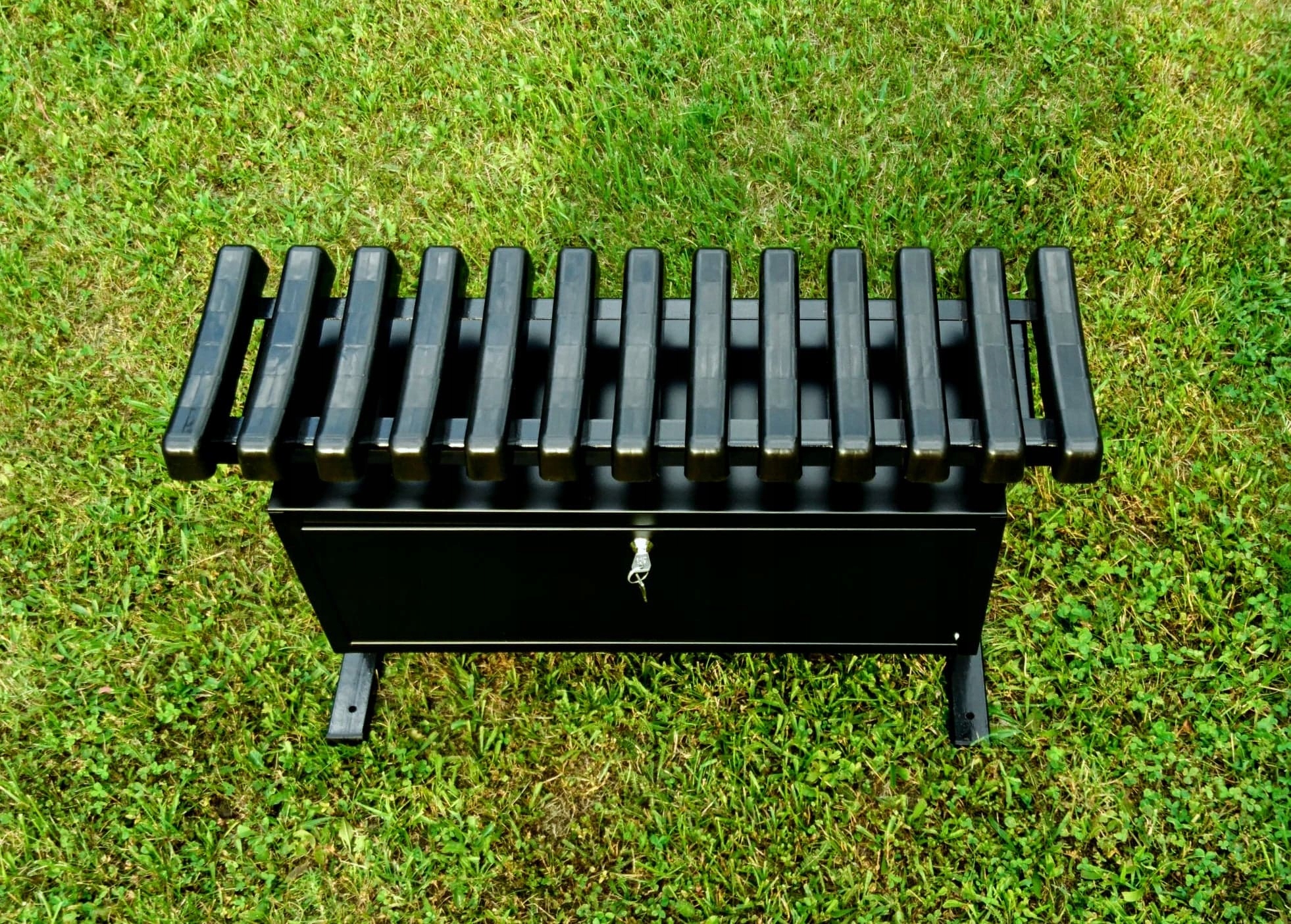 Cintorínová lavica s veľkou krabicou + ZDARMA, Výrobca.  Dĺžka (dlhšia strana) 80 cm