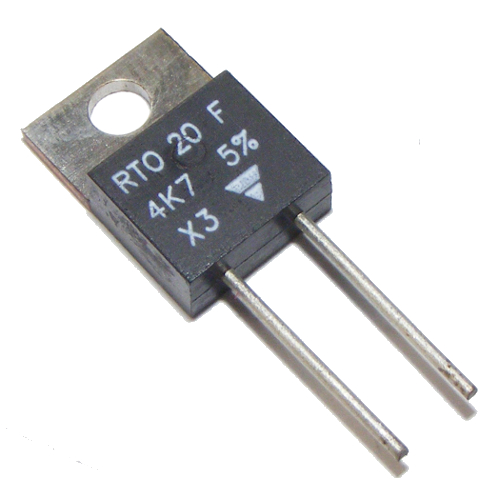 

Rezystor mocy 4K7 4,7K 5% 20W TO-220 Vishay