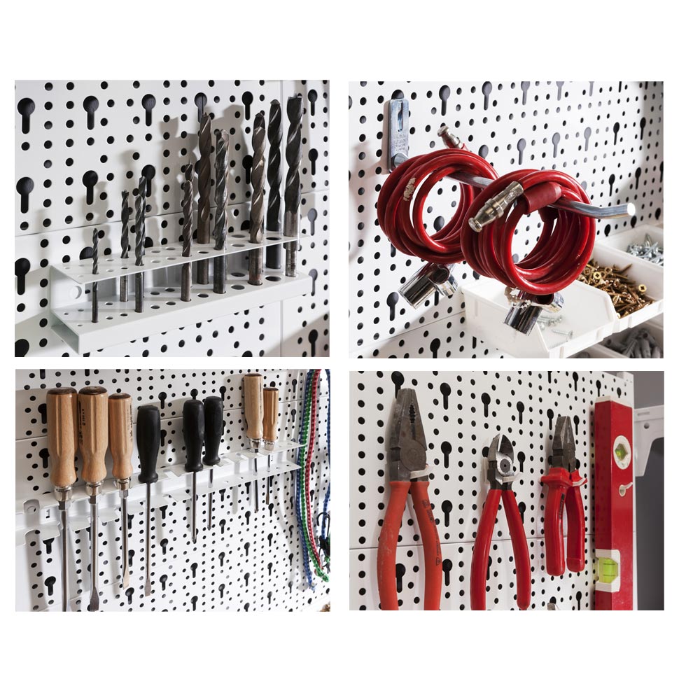 PŁYTA PERFOROWANA TABLICA NARZĘDZIOWA BIAŁA 80X20 Rodzaj tablica