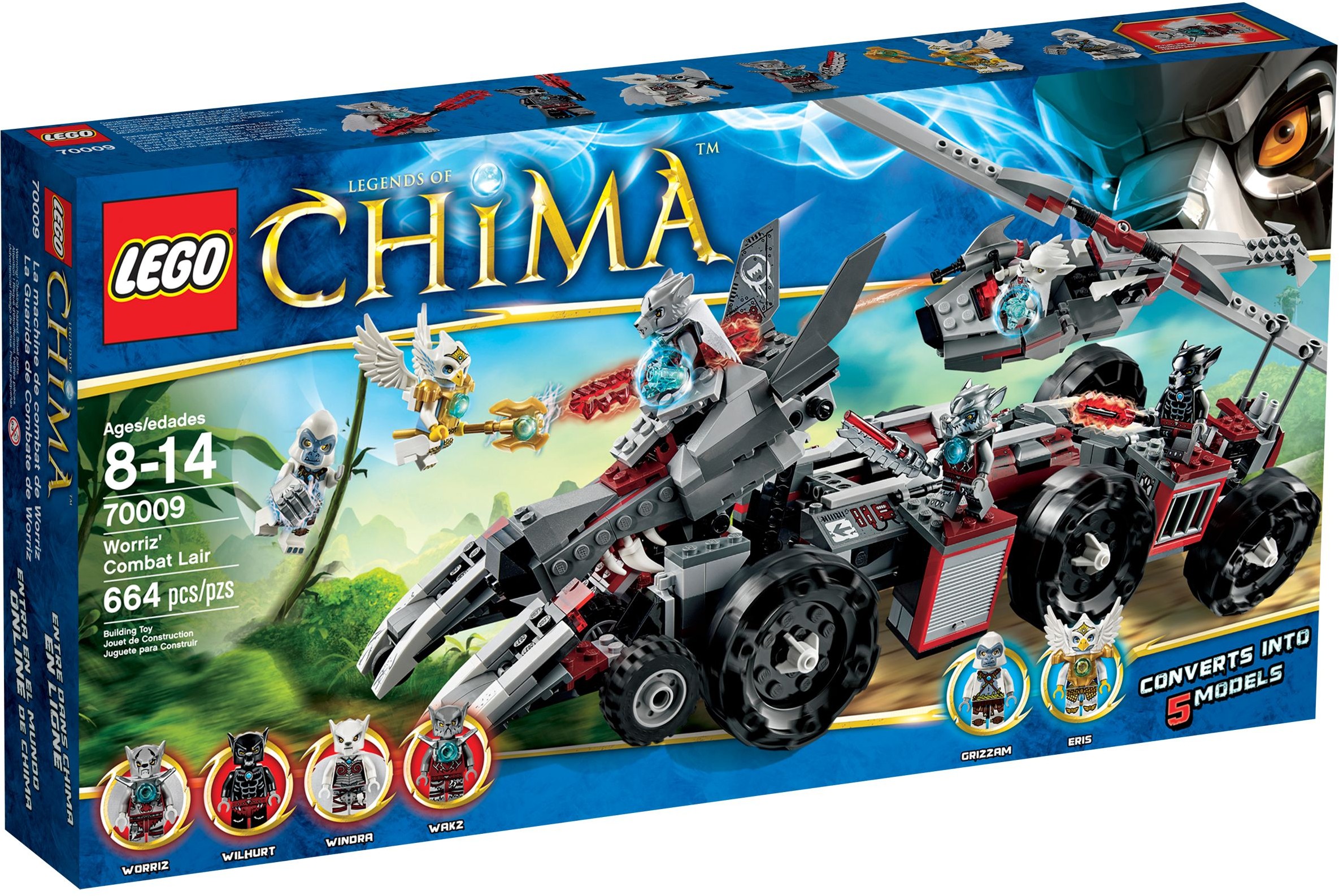 Lego chima 70009 боевая машина worriza eagle store купить с доставкой​ из  Польши​ с Allegro на FastBox 6934279166