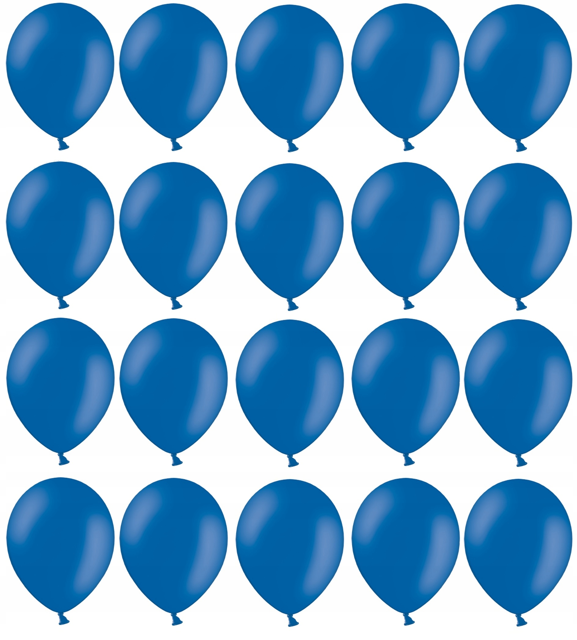 

Balony Król. niebieskie 25cm Pastelowe 20szt ślub