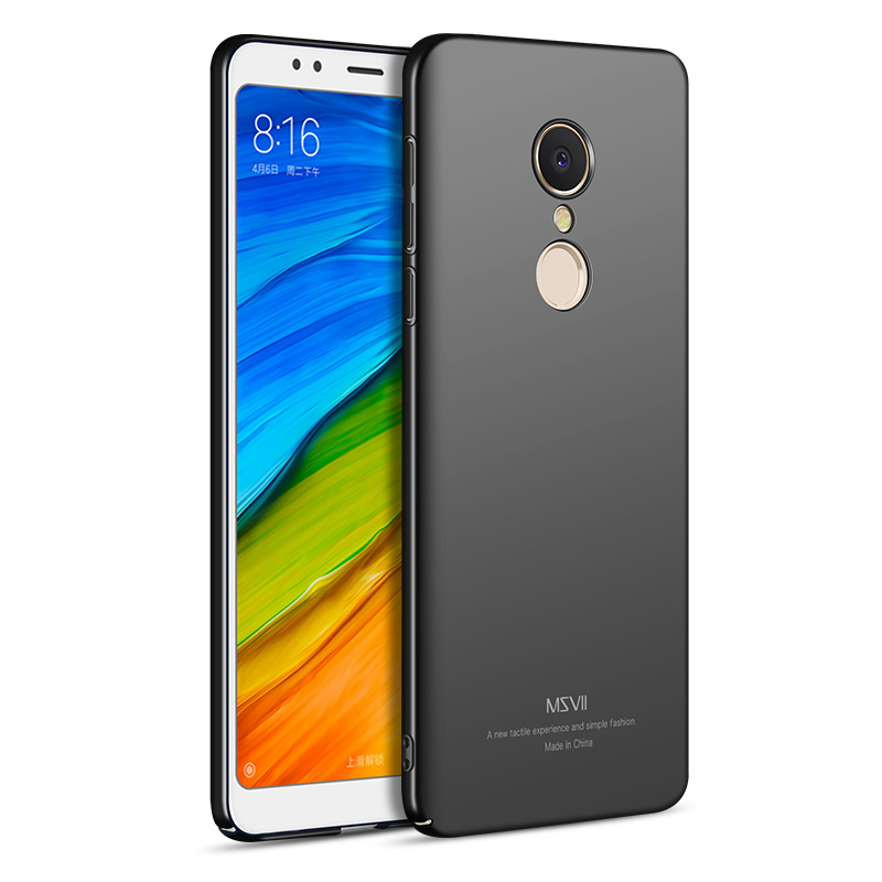 

Msvii cienkie Etui do Xiaomi Redmi 5 Czarne