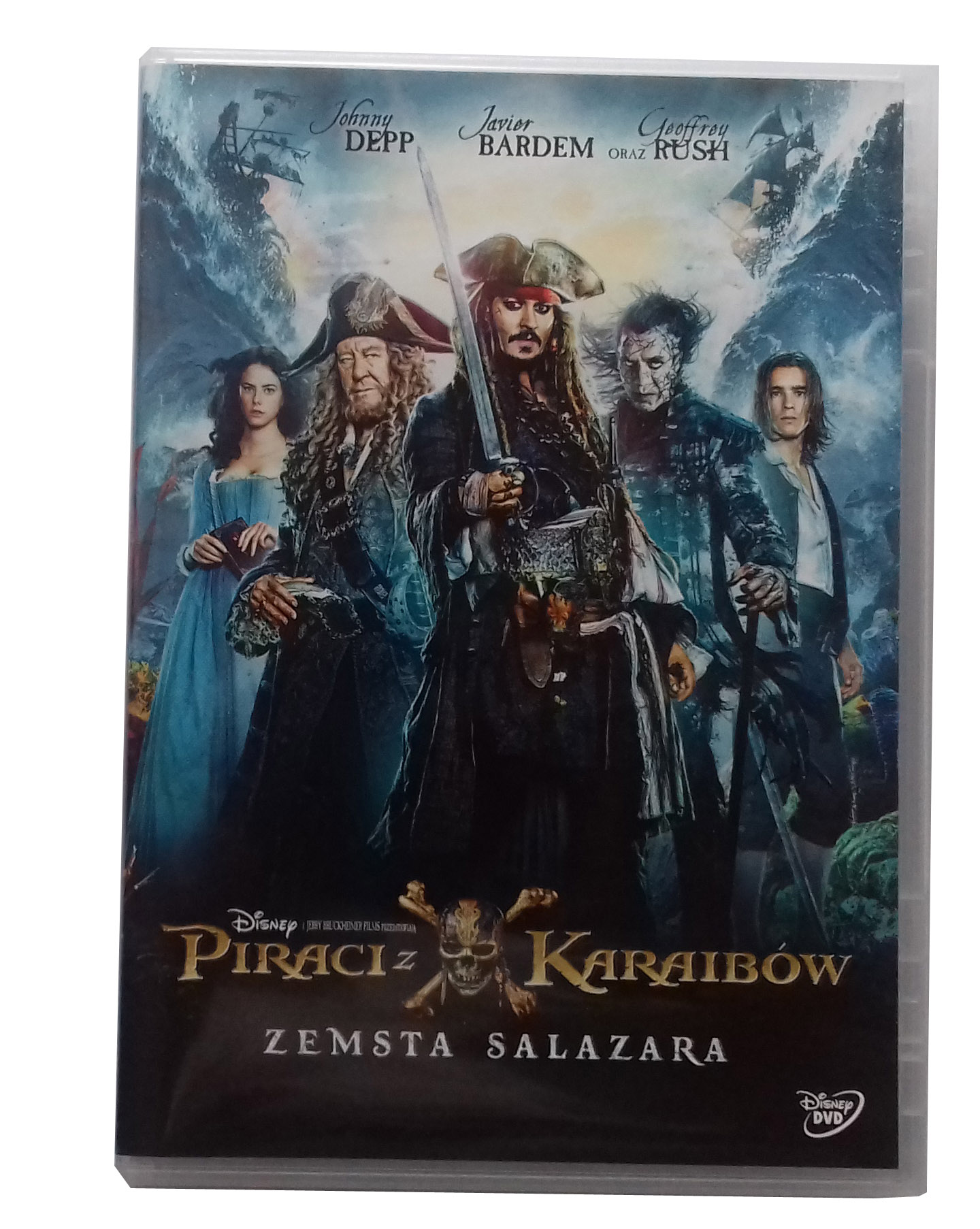 PIRACI Z KARAIBÓW. ZEMSTA SALAZARA [DVD] DUBBING 13280468869 - Sklepy ...