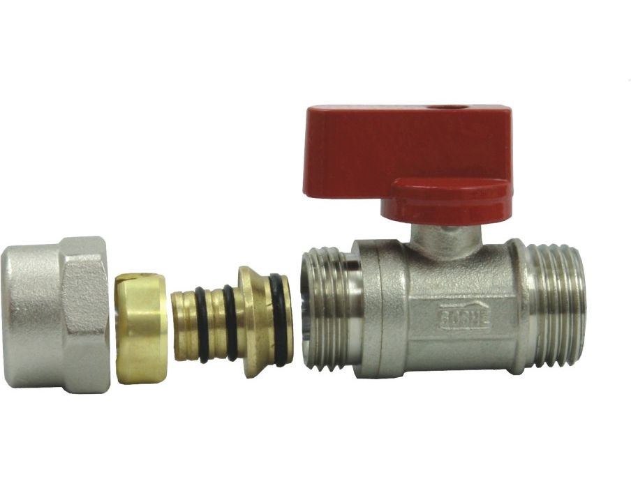 ROZDZIELACZ GRZEJNIKOWY C.O. 8 ZAWORKI MINI CLIP Marka inna