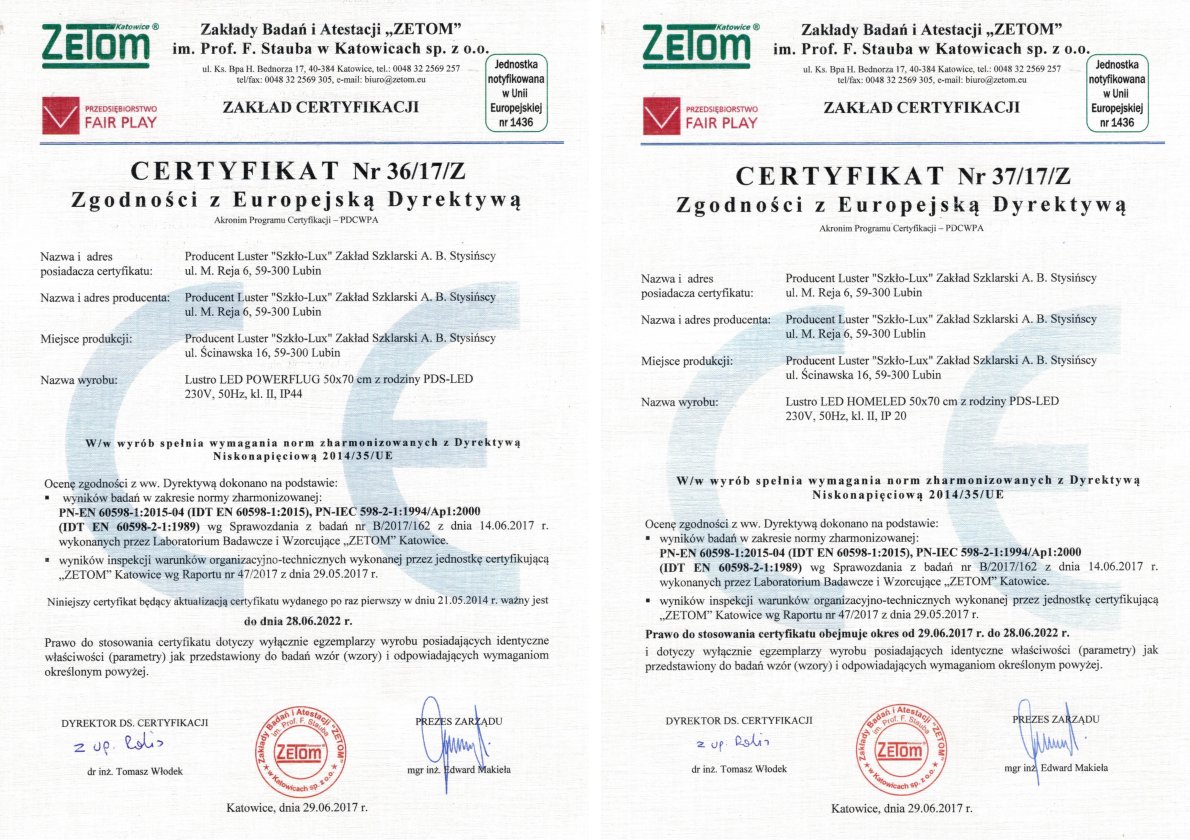 'POWERSTIX' 90*70 LUSTRO PODŚWIETLANE ŁAZIENKOWE Typ lustra ścienne