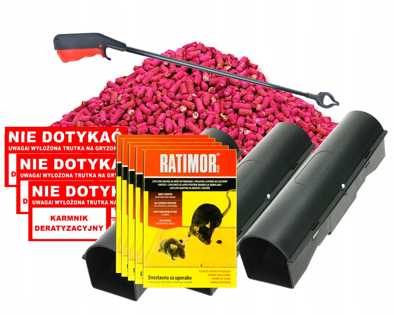 

Trutka Granulat Na Szczury Ratimor Zestaw 3KG DDD