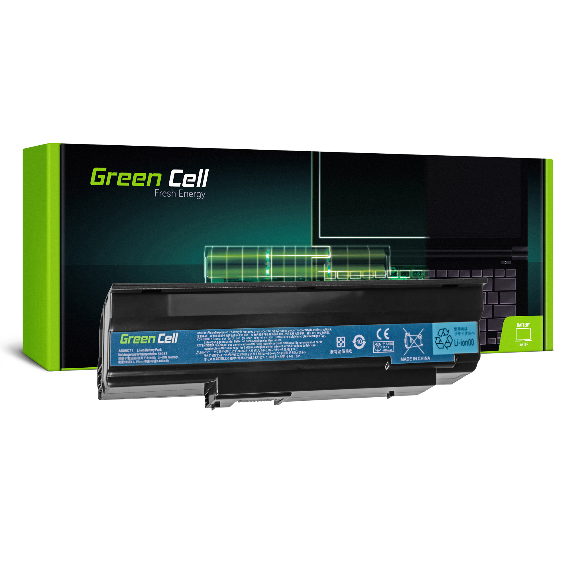 AS09C70 AS09C71 AS09C75 Z06 Batéria pre Acer Extensa 5635ZG 5635G-654G50MN