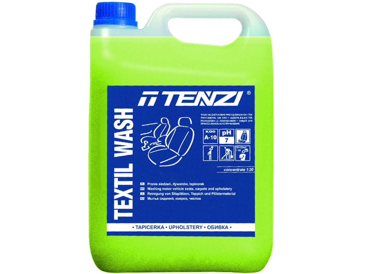 TENZI TEXTIL WASH UPHOLSTERY LIQUID 5L