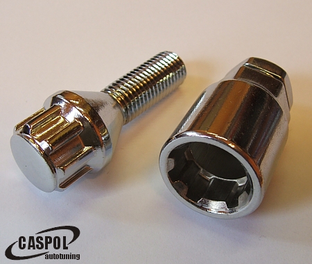 Śruby zabezpieczające M12x1,5x26mm kula, VW, Seat Typ samochodu Samochody osobowe