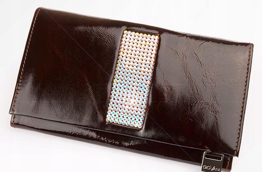 

Skórzany Portfel Damski Swarovski Giovani CV-150 b