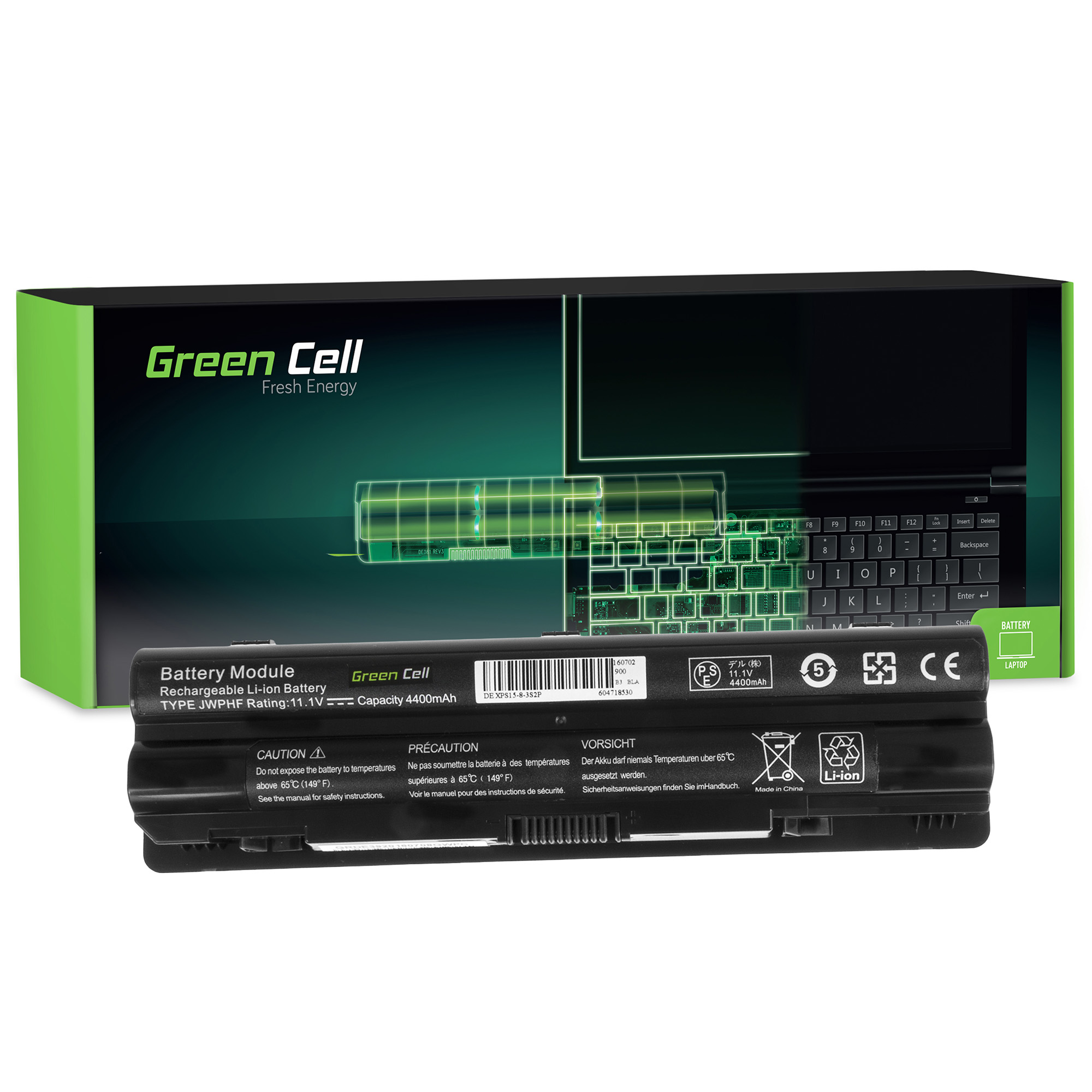 

Bateria Jwphf do Dell Xps 15 L501x L502x 17 L702x