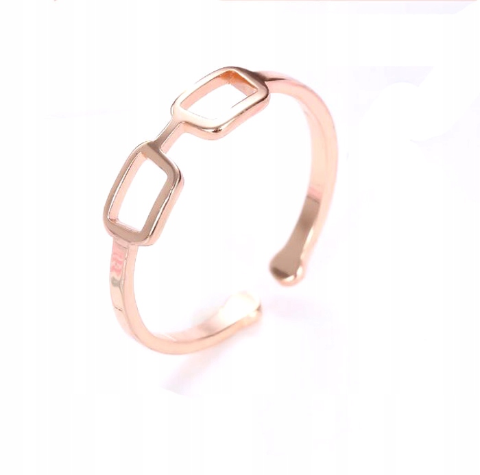 

H3908 Obrączka Pierścionek Regulowany Stal 17mm