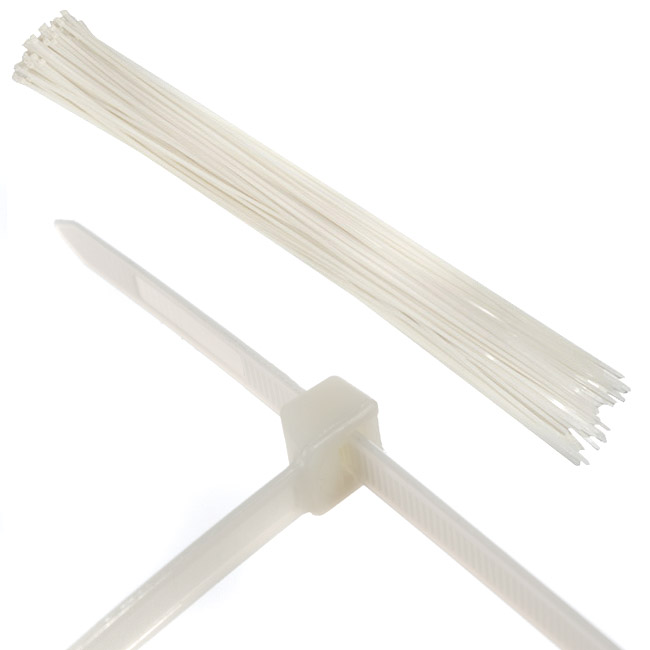 Opaski zaciskowe Standard 1530x9mm Biale Mark Other