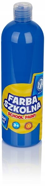 

Farba szkolna Astra plakatowe 500 ml c.niebieska