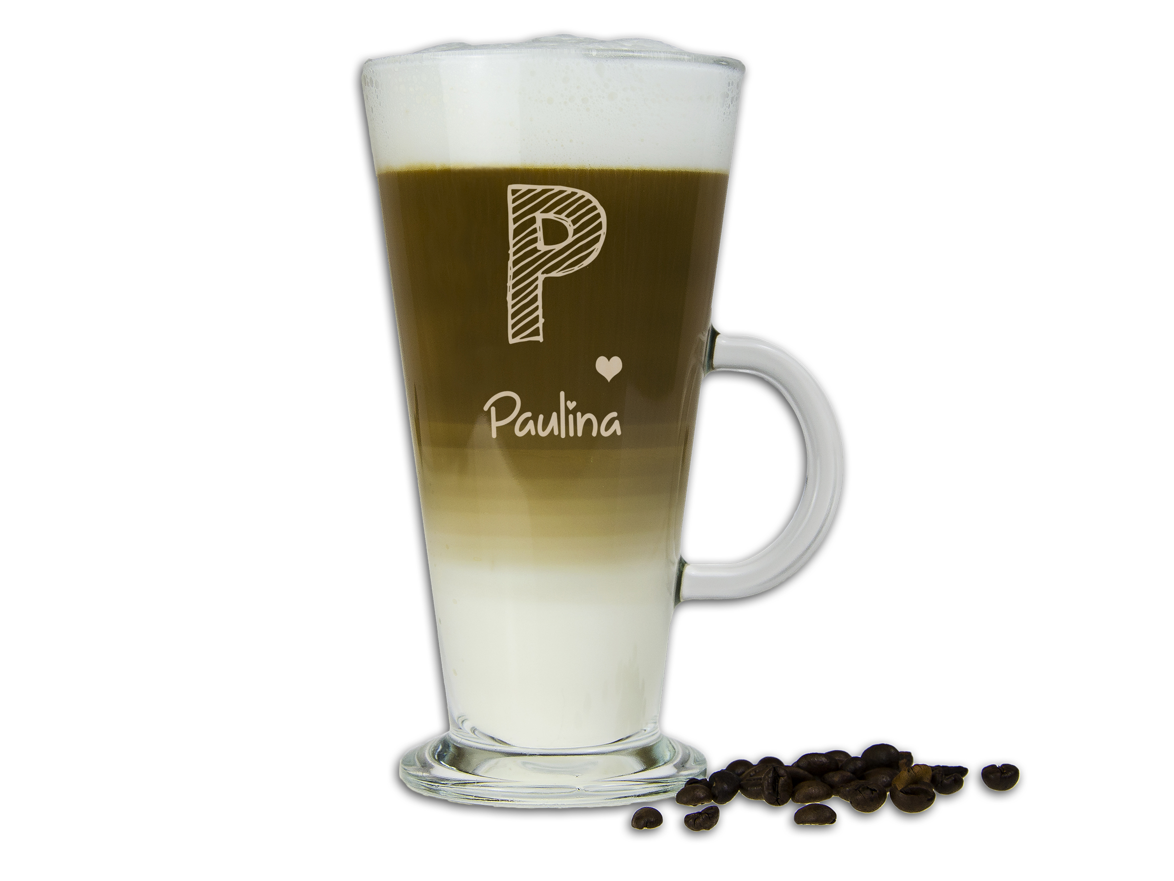 

Szklanka Latte Z Napisami Grawer Imię