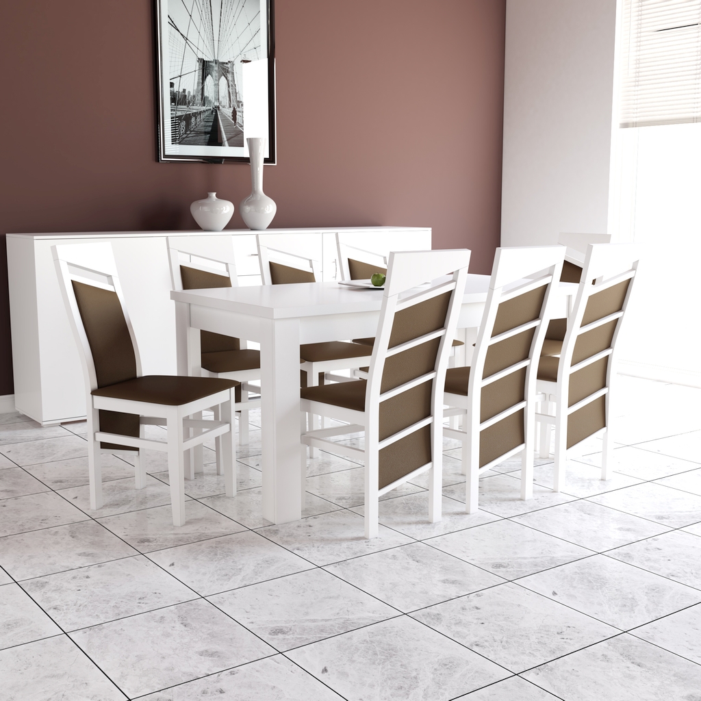 ZESTAW STÓŁ Z 8 KRZESŁAMI Kod producenta S44K24A