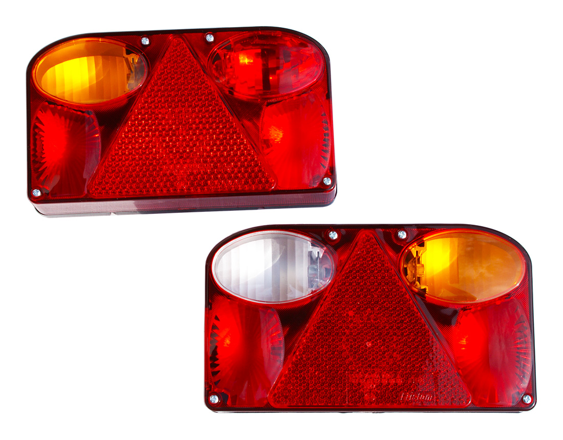

lampa tylna przyczepki przyczepy Lawety 12/24V L+p