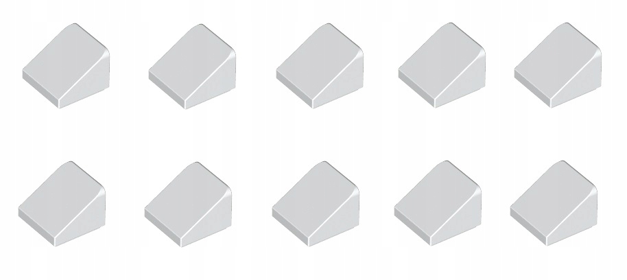 

Lego Skos 30 1x1 biały 4504369 54200 - 10szt