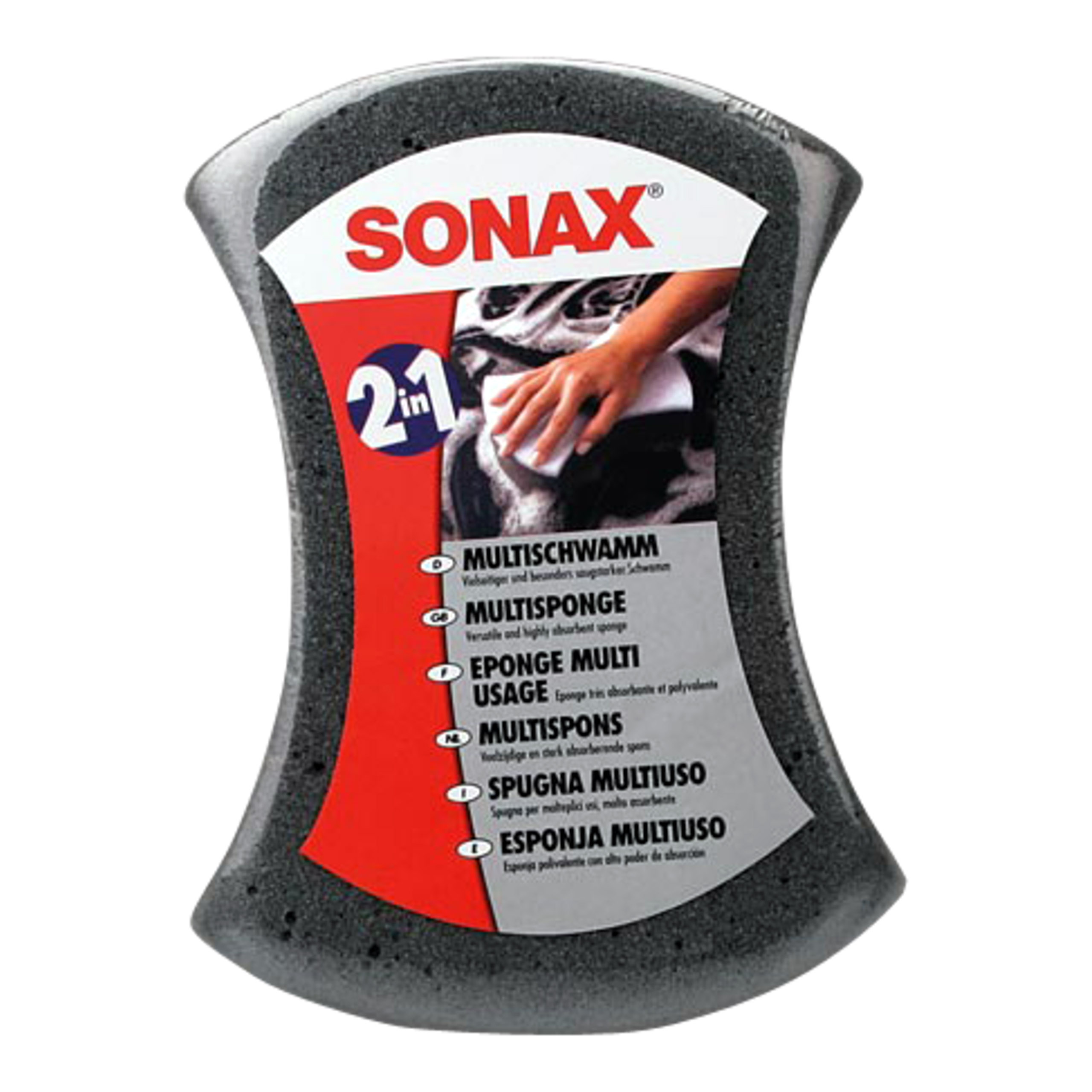 

Sonax Uniwersalna gąbka 2w1 miękka-twarda 428000